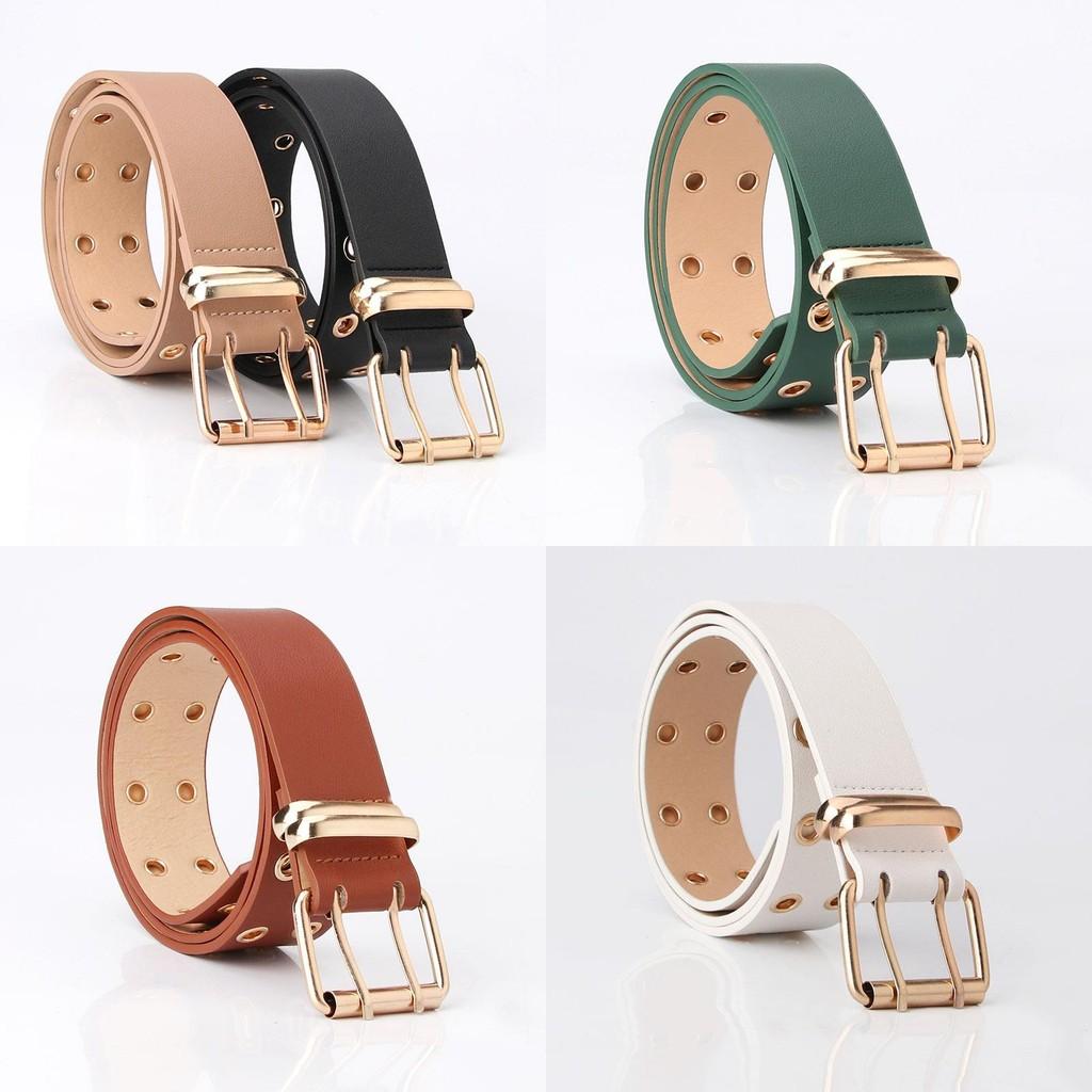 Streetwear Style Large Width Leather Belt With Iron Buckle For Party And Daily Use