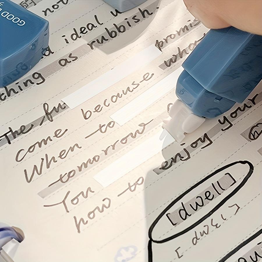 6pcs Large Capacity Gradient Correction Tape - Smooth, Portable School Supplies, Cute Ins Style, Portable Correction tape