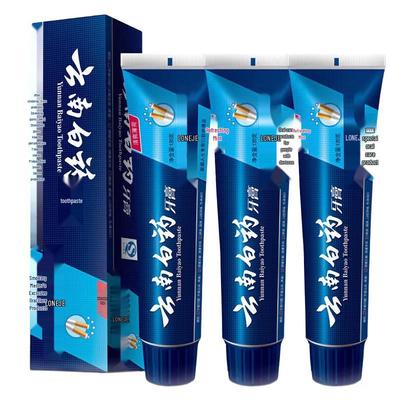 Yunnan Baiyao Langjian Men's Deep Clean Mint Toothpaste Family Pack