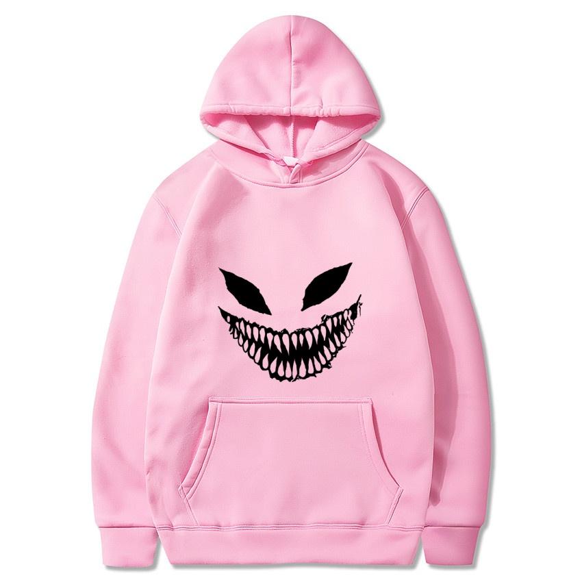 2025 Autumn/Winter Pain Venom Mask Printed Hoodie Academy Classic Hoodie Daily Fashion Casual Long Sleeve Warm Hoodie