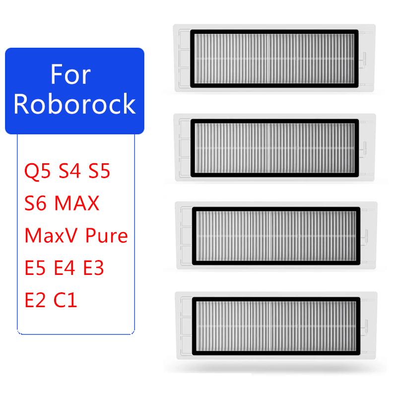 Clearance_HEPA Filter Replacement For Roborock Q5 S4 S5 S6 MAX MaxV Pure E5 E4 E3 E2 C1 Xiaowa E20 E35 Vacuum Cleaner Parts Acce
