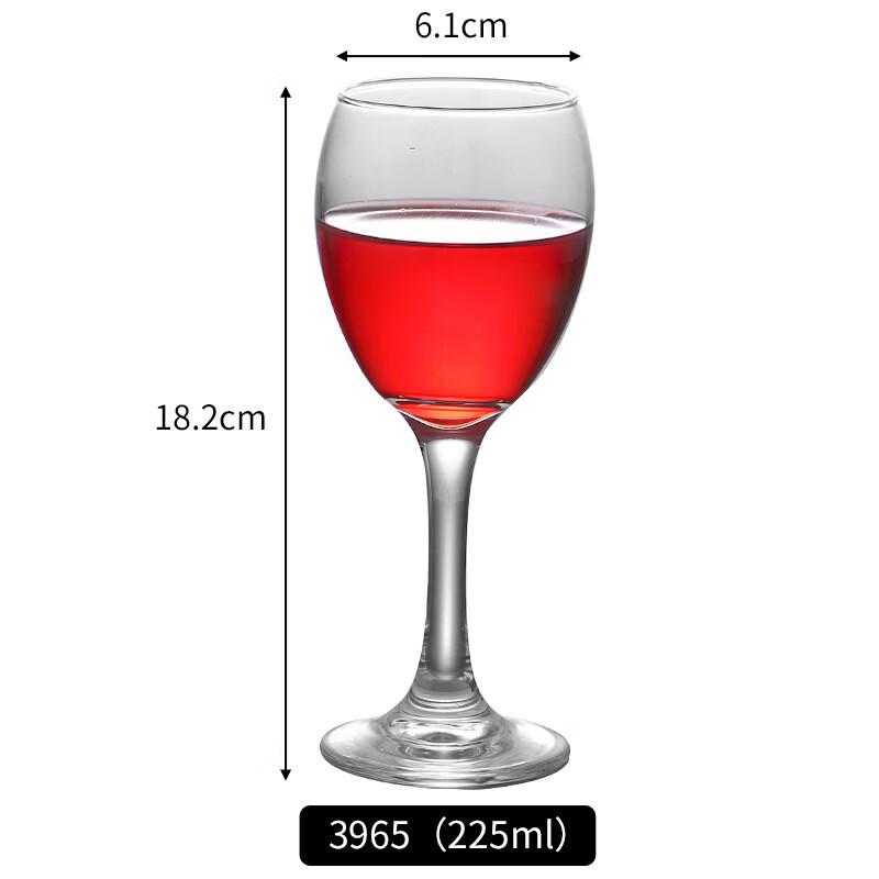 Glass Red Wine Goblets