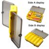 Double Sided Compartments Fishing Tackle Boxes Fishing Lure Box Fishing Bait Tackle Storage Case For Jewelry Beads Earring Hook