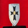 71.12 Cm Templar Shield Crusader Templar Shield Battle Knight Heater Shield 18 Gauge Shield Best Gift