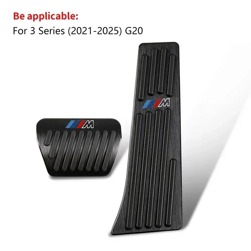 Pour BMW Série 5 X1 X3 X5 G30 G20 F10 F30 E90 E60 F15 E83 E84 G07 F48 G01 G02 G05 6GT G32 G6 Couvercles de Pédales de Voiture Couvercle de Pédale de Frein