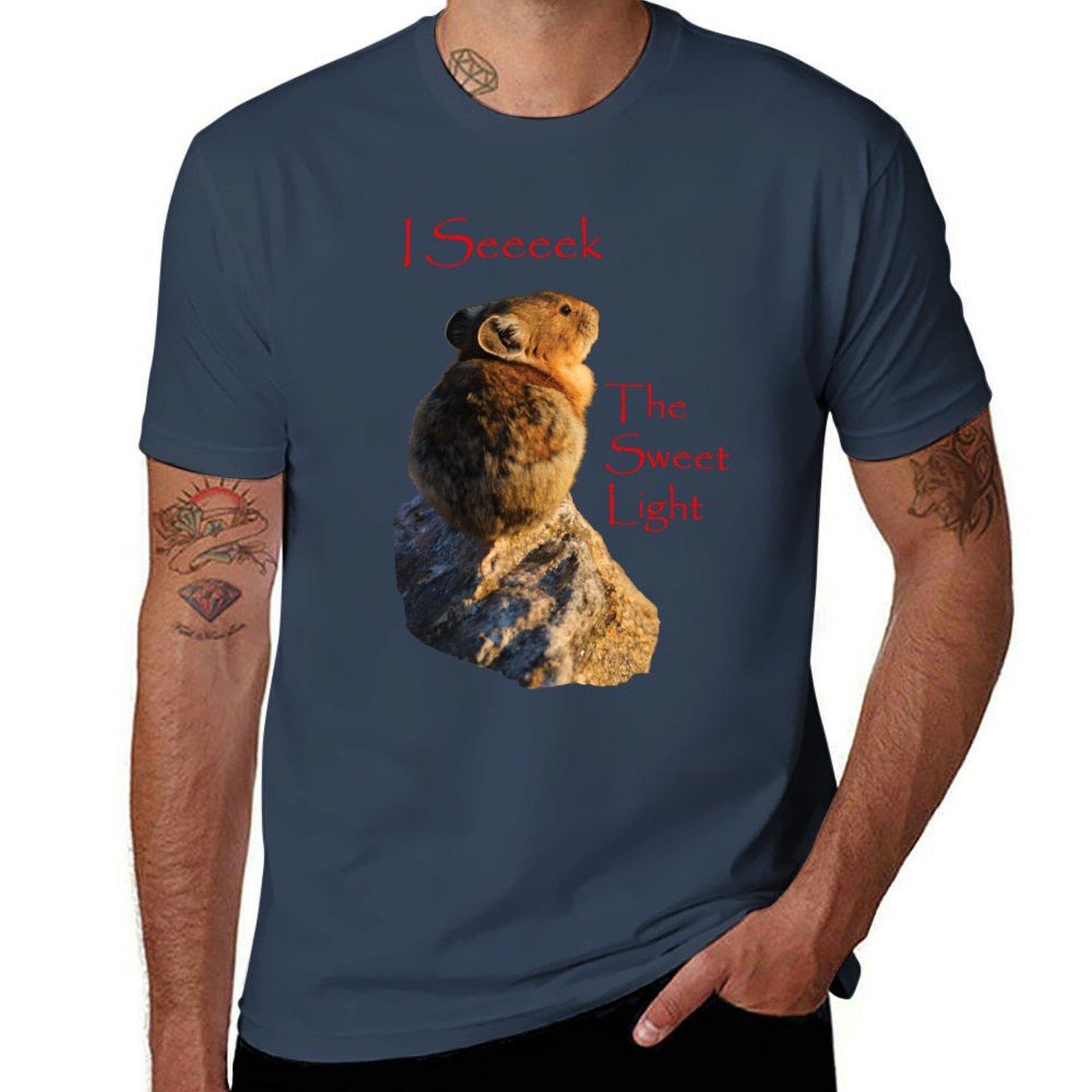 I Seeeekthe Sweet Light Tshirt Work Daily Short Sleeve Top S
