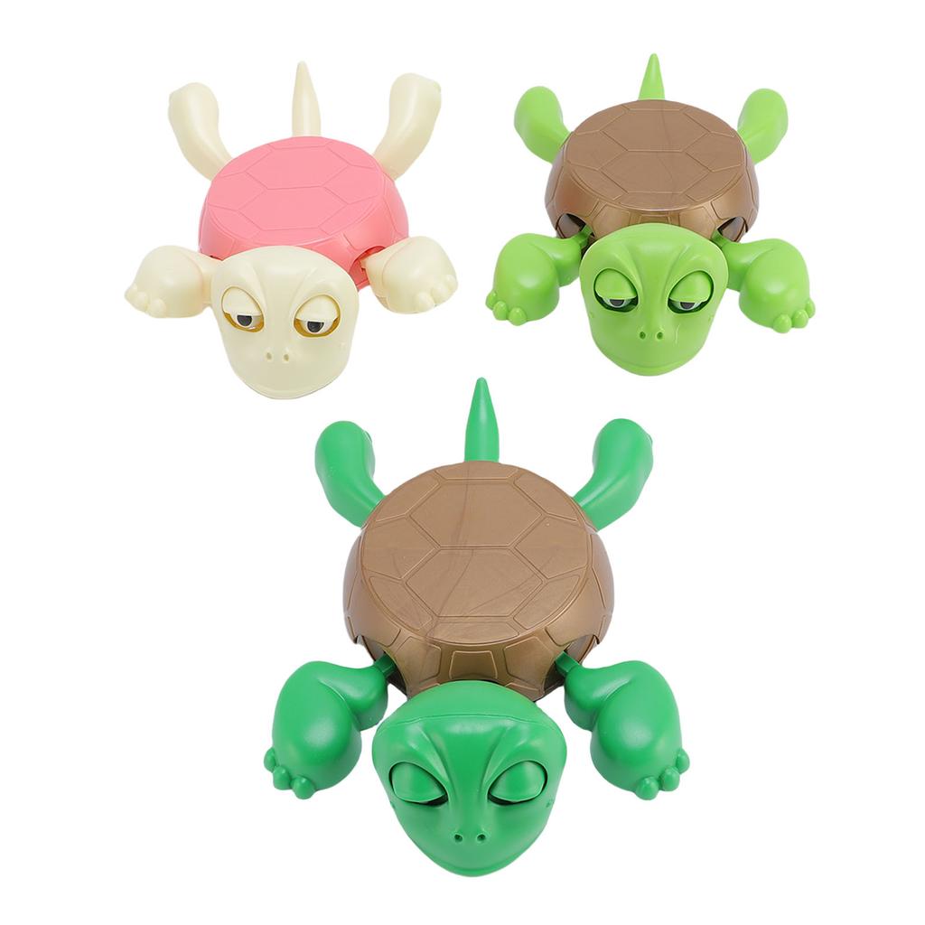 3 Pcs Funny Turtle Cup Holder Moving Limbs Open Eyes Desktop Decor Turtle Coaster Cup Pad for Home