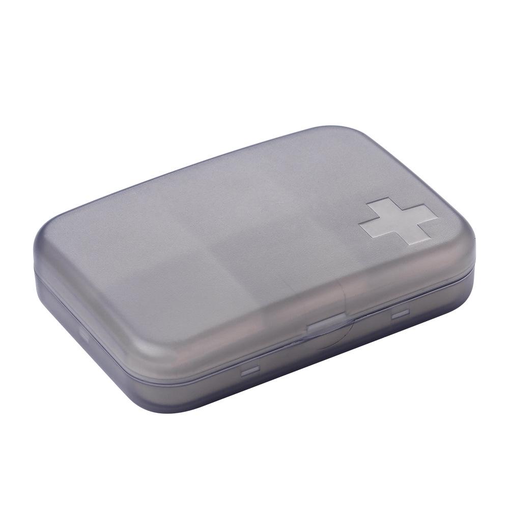 Fashionable Portable Medicine Box - 4 or 6 Grid Mini Outdoor Pill Organizer