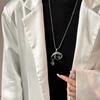 Versatile Trendy Fashion Sweater Necklace: Exquisite High-End Temperament Chain for Stylish Clothing Accessories