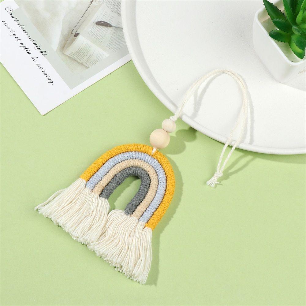 Boho Window Car Accessories Rainbow Decorations Car Mirror Hanging Hanging Ornament Car Decor