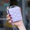 Applicable to Samsung Z Flip7 mobile phone case Flip5 wavy oblique span protective case Z Flip4 plaid strap case