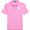 Polo Polo Shirt Ribbed Cotton Mesh Embroidered Patch Short Sleeve Kids Tops 323703635-109