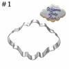 Stainless Petal Cutter Mould Biscuit Cake Cookie Fondant Cutting Baking Mould Pastry Decorating Tool