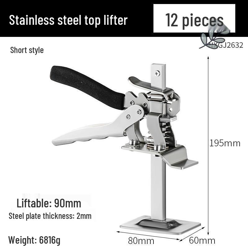 Multifunctional Door & Window Installation Lifter - Anti-Theft, Tile Leveling, Cabinet & Home Tool