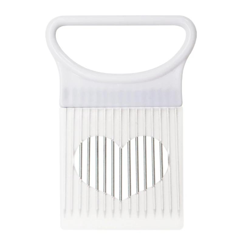 Stainless Steel Onion Needle Fork Pine Meat Needle Vegetable Fruit Slicer Tomato Cutter Cutting Holder Kitchen Accessorie Tool