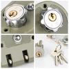 Retro Dual Opening Door Latch Easy Installation Metal Sliding Door Lock Secure Locking for Household & Commercial Use