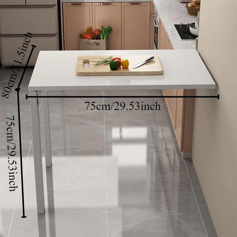 Small Wooden Dining Tables Folding Simple Restaurant Elegant Modern Tables Salon Small Table Multifunction Table Kitchen