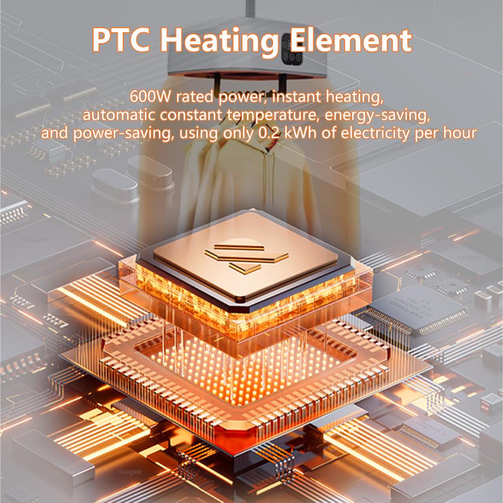 Przenośna suszarka do ubrań elektryczna suszarka do ubrań z pilotem składana suszarka do ubrań suszarka do prania do podróży