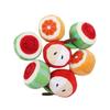 2026 Fruit Dog Toys Squeaker Plush Chew Toy for Small Dogs Training Perros Soft Squeeze Sound Cute Banana Watermelon Pet Accessories