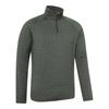 Mountain Warehouse Mens Power Quarter Zip Midlayer