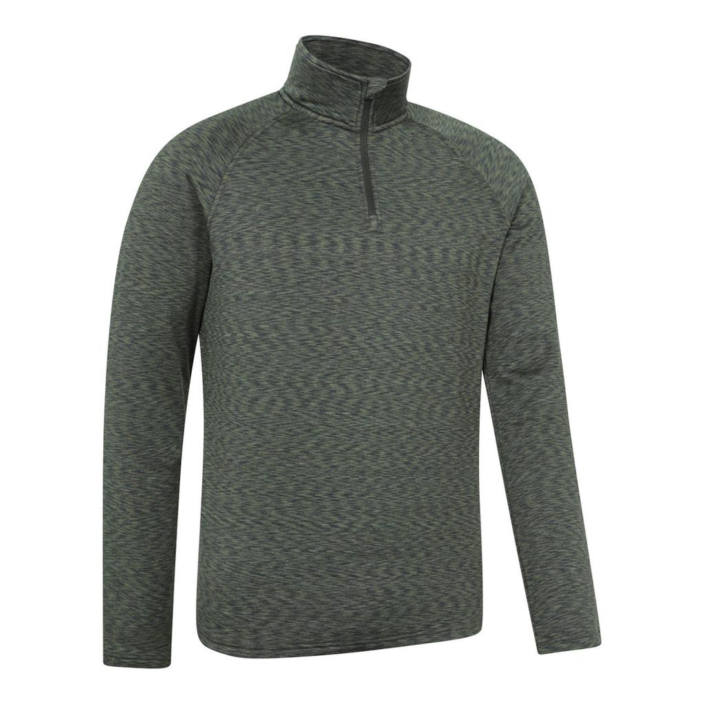 Mountain Warehouse Mens Power Quarter Zip Midlayer