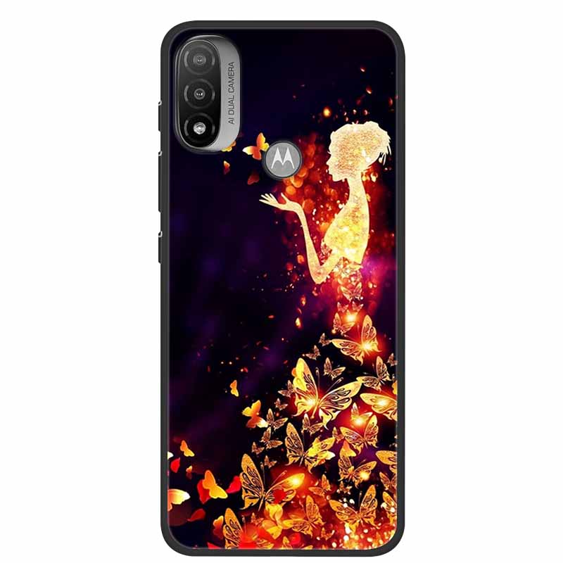 For Moto E20 Case Shockproof Soft Silicone Back Cover For Motorola Moto E20 6.5" Phone Cases For Moto E 20 XT2155 Coque Fundas