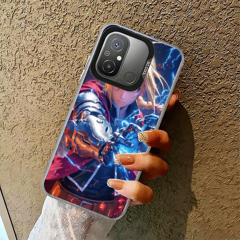 F-ullmetal A-Alchemist Anime Shockproof Phone Case for Xiaomi Poco X7 X6 X5 X3 Pro F7 Ultra M8 Redmi 15C 15 14C 13C 12C 10C 13 1