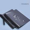 6Pcs File Sleeves Letter Size File Document Folder Filing Folder with Rotating Clamp Presentation Folder Hold 200 Sheets