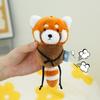 Adorable 19cm Panda Plush Pendant Soft Toy Cute Animal Doll For Kids Birthday Gifts