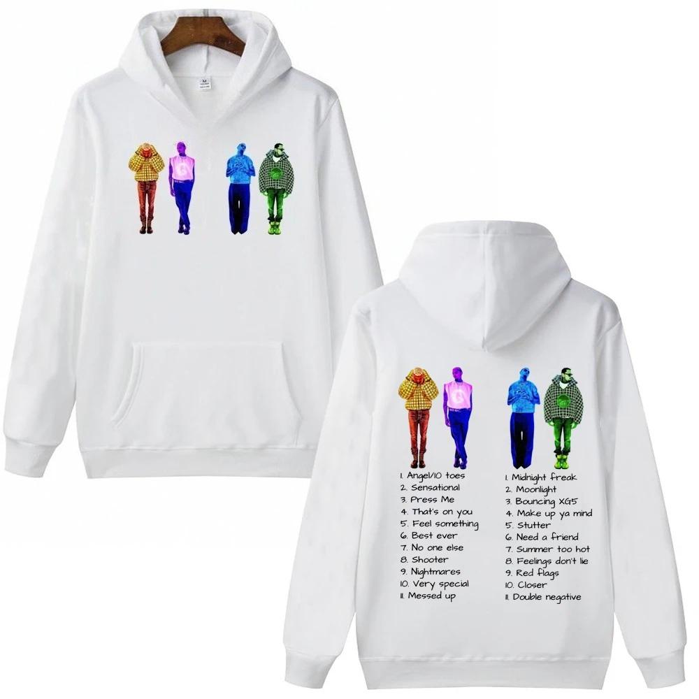 New Chris Brown Rap Hip Hop Hoodies for Men and Women In Autumn Harajuku Hoodies for Street