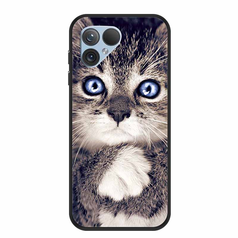 Für Fairphone 5 Hülle 6,46" TPU Tiere Weiches Silikon Stoßfänger Rückseite Handyhüllen für Fairphone5 5G Wolf Cool Schutz Fundas