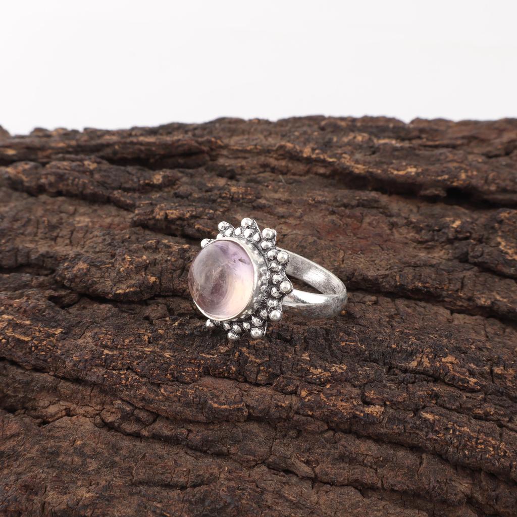 Ametrine Pendant, 925 Solid Sterling Silver Gemstone Jewelry, Handmade Ring, For Thanksgiving Gift