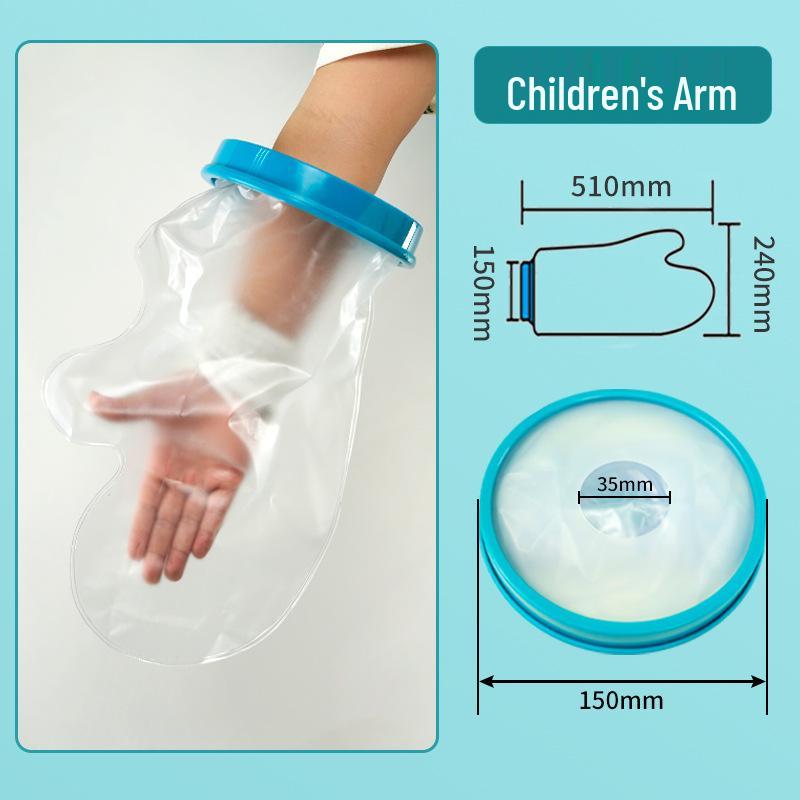 Waterproof Adult Knee & Foot Plaster Cover for Post-Op Bathing Protection