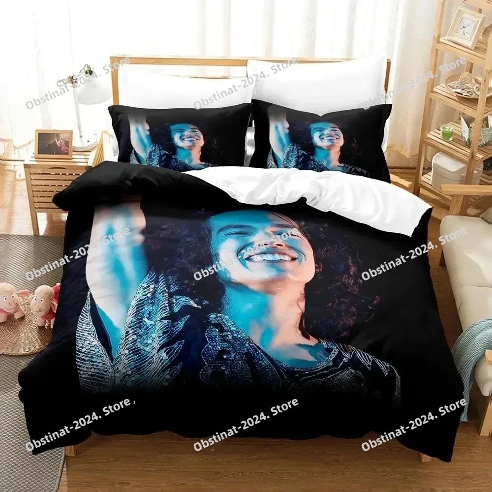 3D-Druck Sänger Conan Gray Bettwäsche-Set Bedrucktes Bett-Set Bettbezug Laken Kissenbezug Bett Weiche Deckenbezug Voll Queen King Size