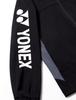 Yonex Knit Black J120 Boys' Warm-Up Shirt, (007)