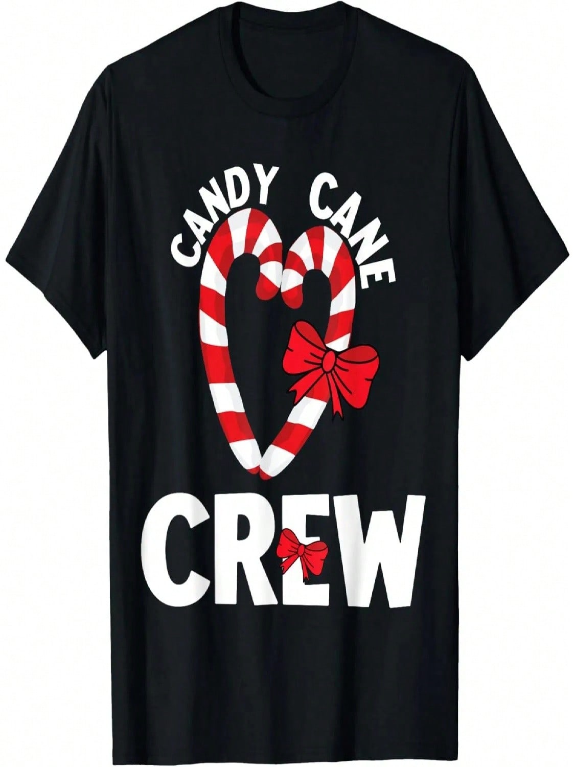 Candy Cane Crew Funny Christmas Sweet Candy Merry Xmas T-Shirt S разноцветный