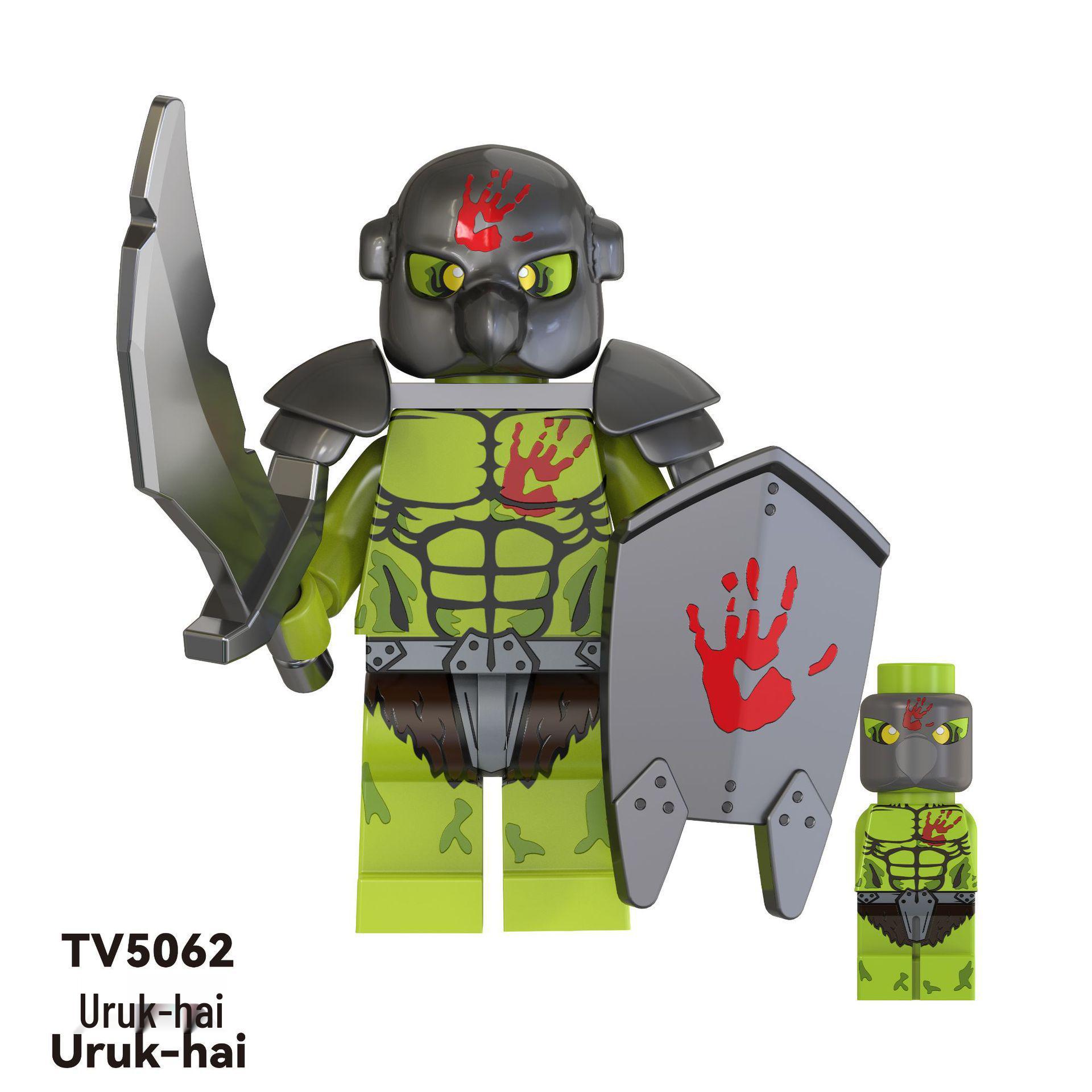 TV6408 Orc Legion Uruk Tribe Building Blocks Minifigures for Kids