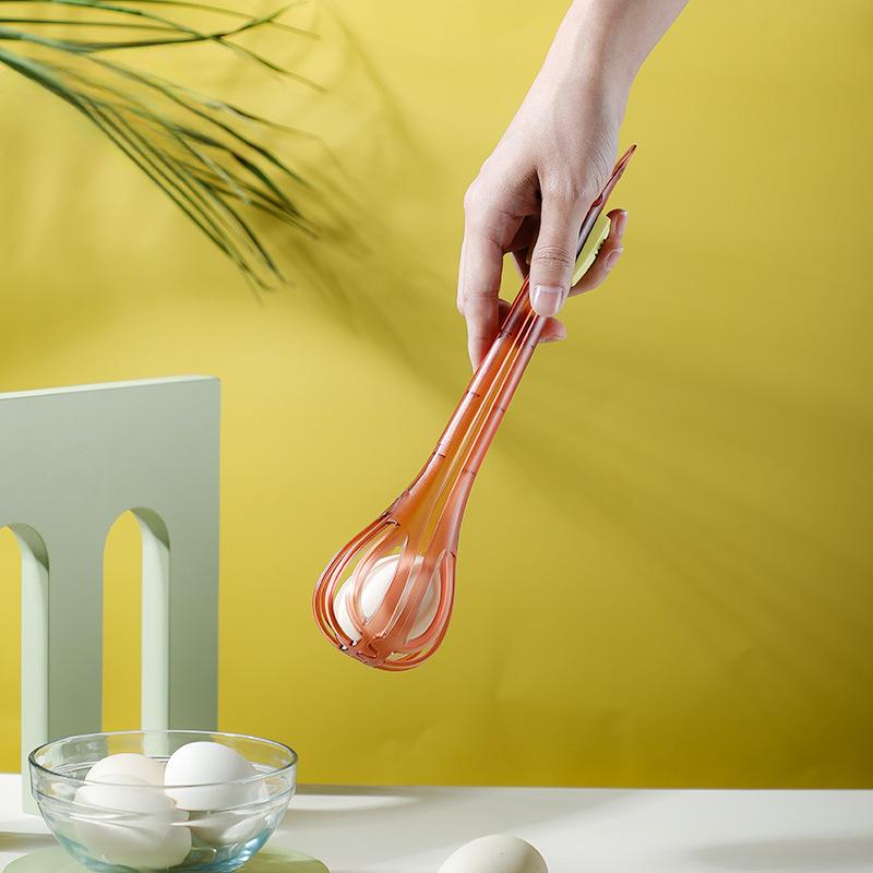 Multi-purpose PC Egg Beater Manual Noodle Clamp Baking Cream Tool Kitchen Food Tongs 2-in-1 Kitchen Items Free Shipping Items