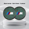 Alloy Leather Car Coaster Water Cup Mat for BMW E38 E46 E60 E70 F48 F30 F07 E92 G11 G32 G70 M M3 M5 M6 Anti-slip Pad Accessories sdbr2
