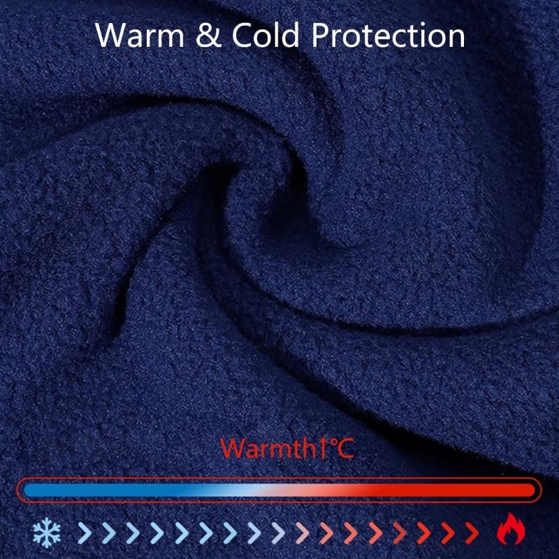 Wind Proof Earmuffs Warm Fleece Ear Protections Breathable Mask Winter Outdoor Riding Half Face Mask Winter Warm Scarf