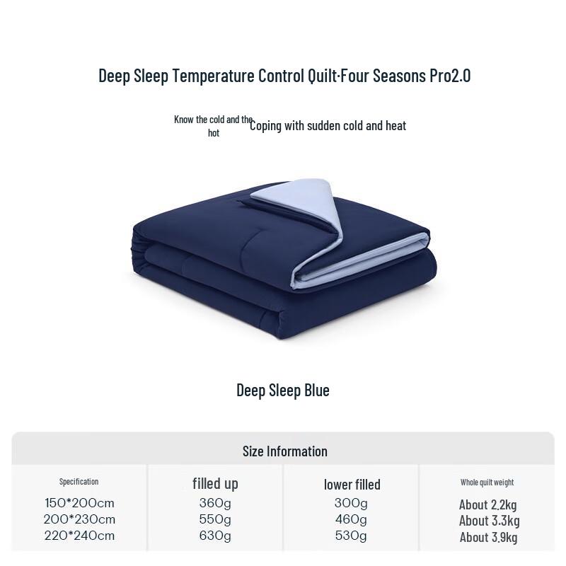Jiangnan Sicou PRO Machine Washable Double-Layer Temperature Control Quilt