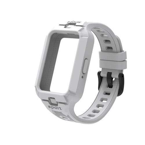 Silicone Strap For Samsung Galaxy Fit 3 TPU Replacement Bracelet For Fit3 Wristband Sports Frame Bumper Correa Accessories