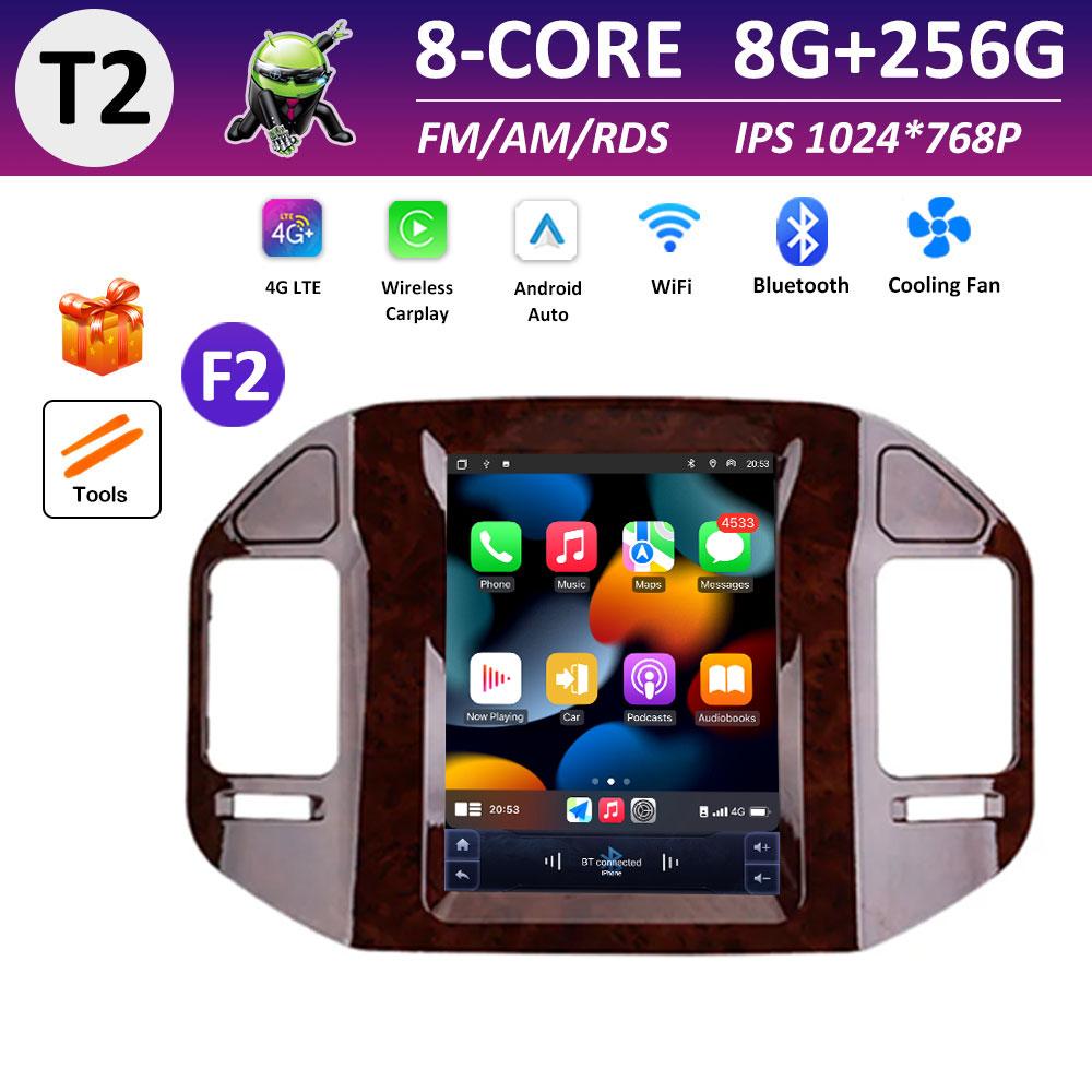For Mitsubishi Pajero 3 V60 V68 V73 1999 2000 2001 2002 - 2006 DSP Stereo Android Intelligent System Navigation GPS IPS Screen