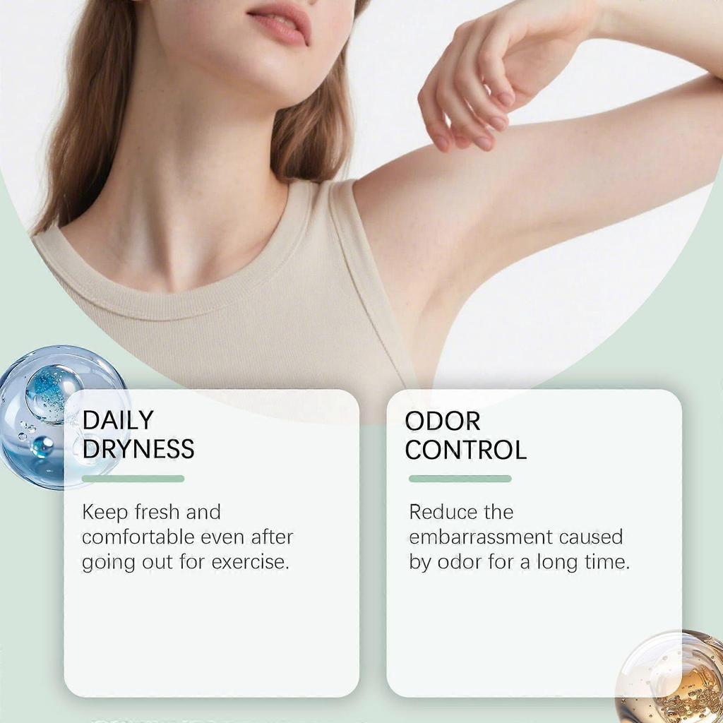 Summer Body Care Spray, Odor Elimination, Refreshing, Gentle Formula, Skin Care ,30ml