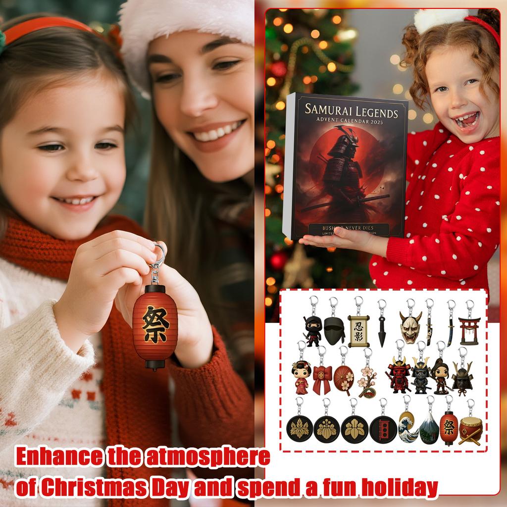 The Countdown Calendar Includes 24 Gifts, Countdown Calendar, And Surprise Keychain