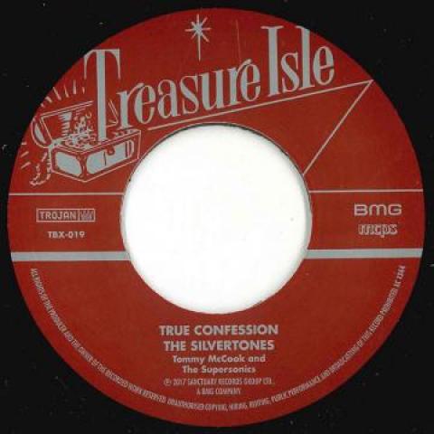 7inch Record SILVERTONES / DERRICK MORGAN - True Confession / (How) Know Your F TBX019 Treasure Isle U 196- UK Reggae, Ska & Dub