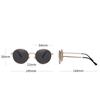 Steampunk Round Sunglasses With Prescription Women Men Uv400 Anti-Glare Myopia Sun Glasses Power 0 -0.5 -0.75 To -6.0