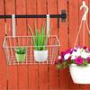 Siawadeky Wire Baskets, Set of 2, Hanging Door Rack, Over-the-Door Storage Basket, Space-Saving, Breathable Design, Drainer, Small Item Storage, Misce