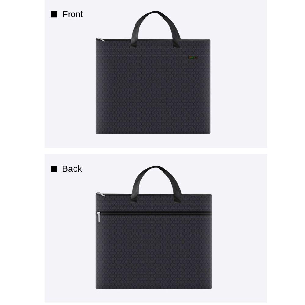 Zipper A3 Portable File Bag File Organizer Documents Bag Durable A3 File Bag  School