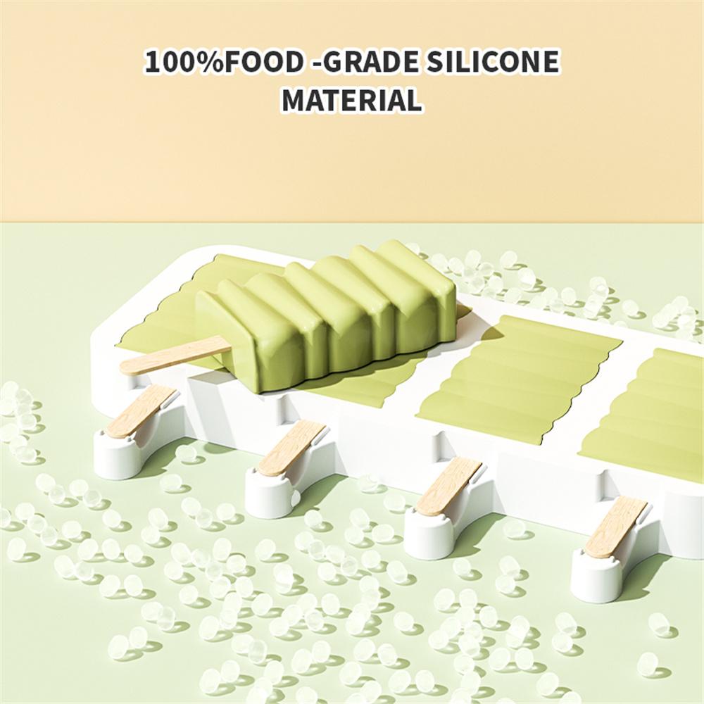Popsicle Molds Silicone Ice Pop Molds BPA Free Popsicle Mold Reusable Easy Release Ice Pop Make Ice Mold Many Style 6